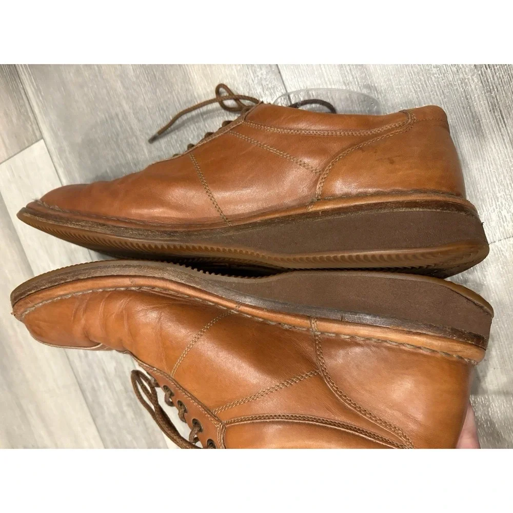 Allen Edmonds Leeds 2.0 Dress Shoes Brown Leather Mens Size 11.5